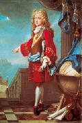 Joseph Vivien Portrait of Joseph Ferdinand, kurprince of Bavaria oil painting